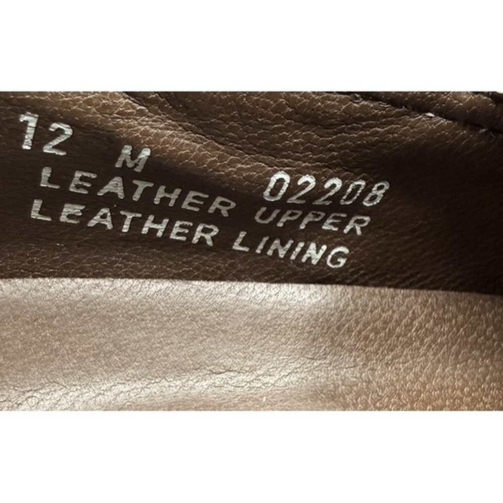 Banana Republic Men's Brown Leather Slip On Loafer Size 12‎ - Picture 8 of 13